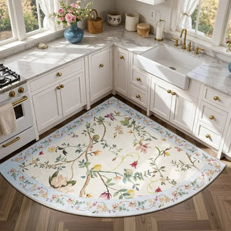 
                    
                      Floral Vine Rug - Jinchan Home
                    
                  