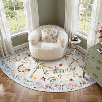 
                    
                      Floral Vine Rug - Jinchan Home
                    
                  