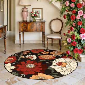 
                    
                      Vintage Floral Area Rug - Jinchan Home
                    
                  