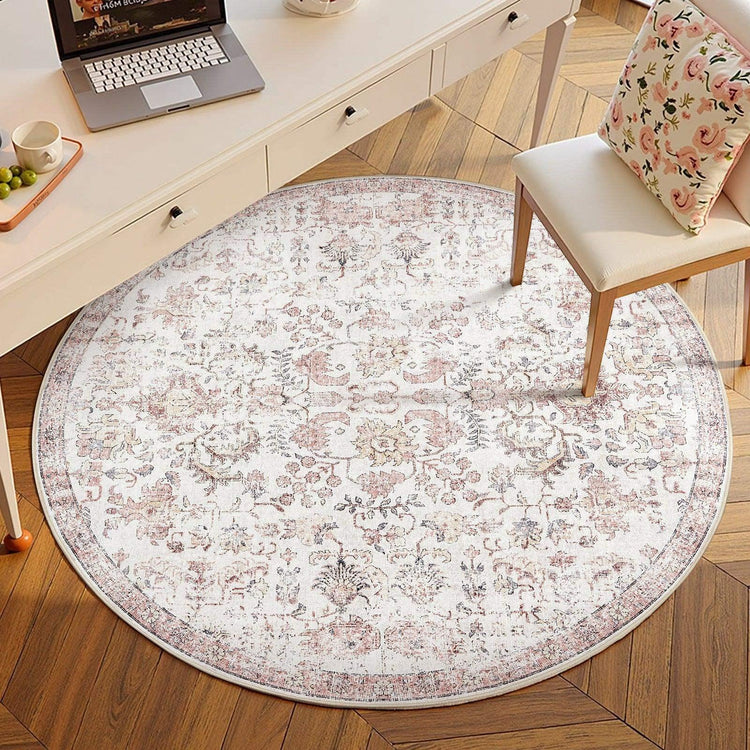 Vintage Floral Bug Rug - Jinchan Home