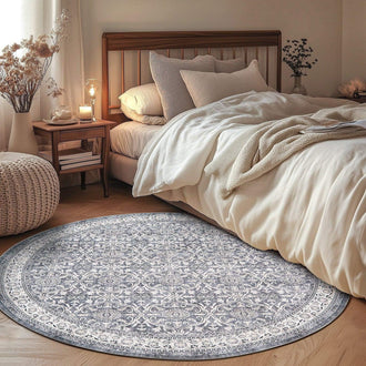 
                    
                      All Over Floral Pattern Vintage Persian Medallion Rug - Jinchan Home
                    
                  