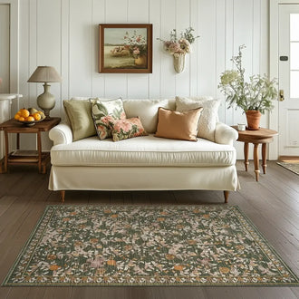 
                    
                      Vintage Pomegranate Foliage Rug - Jinchan Home
                    
                  