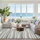 
                    
                      Boho Multi-Striped Geometric Area Rug - Jinchan Home
                    
                  