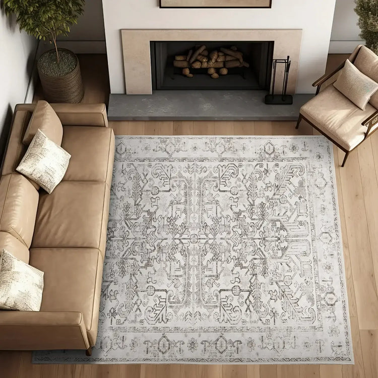 Boho Heriz Rug - Jinchan Home