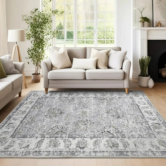 
                    
                      Vintage Medallion Floral Rug - Jinchan Home
                    
                  