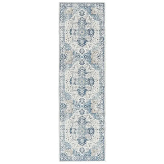 
                    
                      Mist-Toned Persian Bloom Rug - Jinchan Home
                    
                  