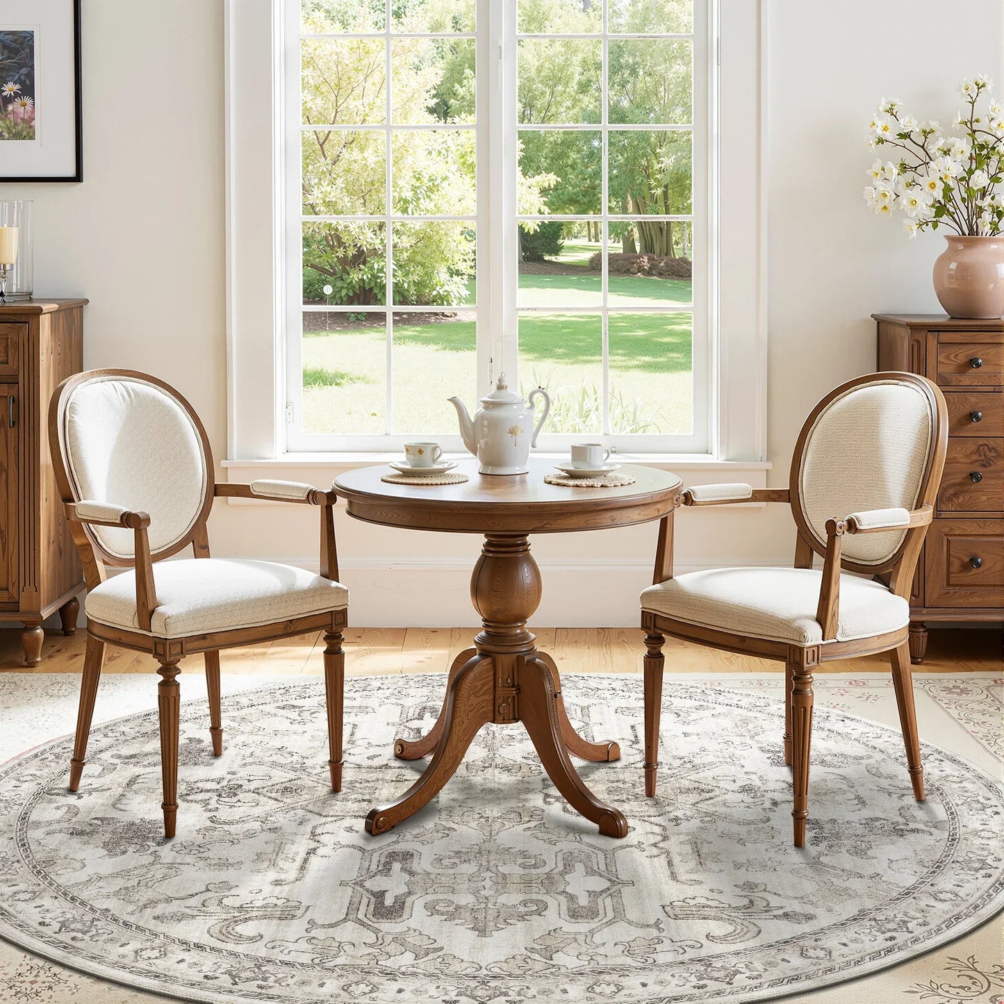 Vintage Serapi Medallion Rug - Jinchan Home