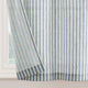 
                    
                      Striped Tab Top Linen Kitchen Curtains - Jinchan Home
                    
                  