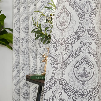 
                    
                      Paisley Pattern Grommet Curtains - Jinchan Home
                    
                  