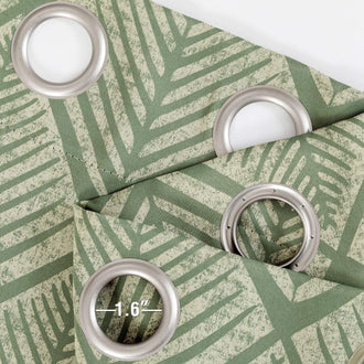 
                    
                      Geometric Leaf Pattern Curtains - Jinchan Home
                    
                  