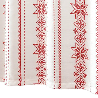 
                    
                      Christmas Snowflake Fair Isle Shower Curtain - Jinchan Home
                    
                  