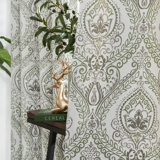 
                    
                      Paisley Pattern Grommet Curtains - Jinchan Home
                    
                  