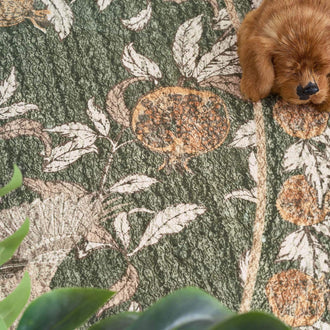 
                    
                      Vintage Pomegranate Foliage Rug - Jinchan Home
                    
                  