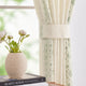 
                    
                      Floral Embroidered Linen Blend Kitchen Curtains - Jinchan Home
                    
                  