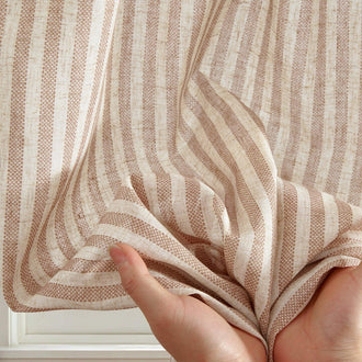 
                    
                      Colorful Striped Linen Kitchen Curtains - Jinchan Home
                    
                  