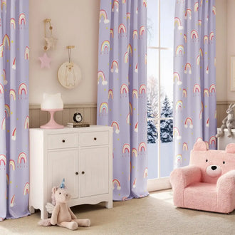 
                    
                      Kids Rainbow Print Blackout Curtains - Jinchan Home
                    
                  