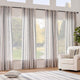 
                    
                      Cross Ripple Print Linen Blend 3-in-1 Curtains - Jinchan Home
                    
                  