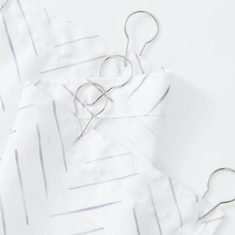 Herringbone Printed Shower Curtain - Jinchan Home