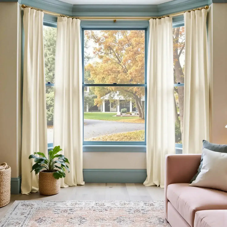 Velvet Light Filtering Curtain (1 Panel) - Jinchan Home