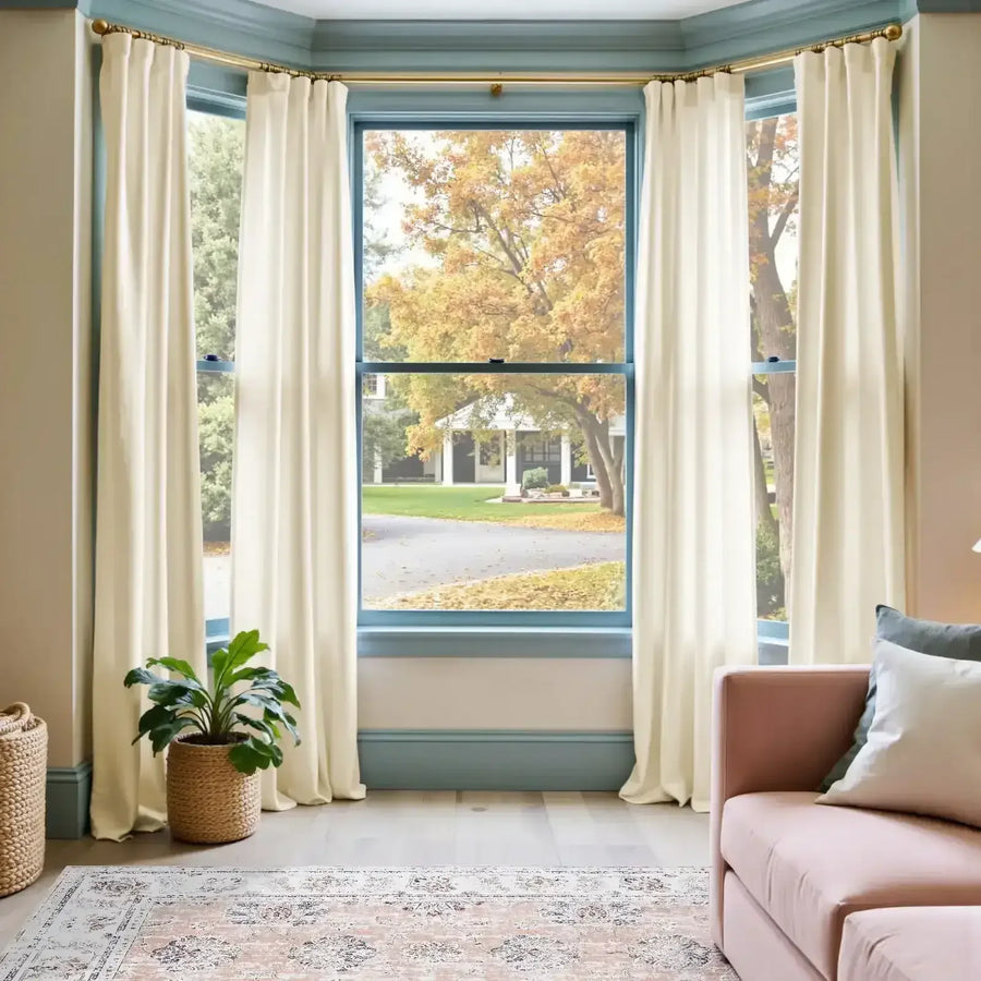 Velvet Light Filtering Curtain (1 Panel) - Jinchan Home