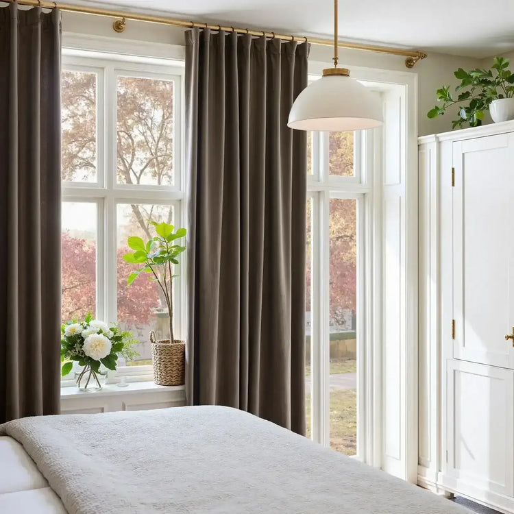 Velvet Curtain (1 Panel) - Jinchan Home
