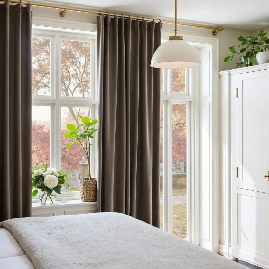 Velvet Curtain (1 Panel) - Jinchan Home