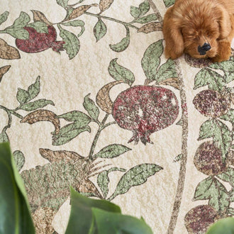 
                    
                      Vintage Pomegranate Foliage Rug - Jinchan Home
                    
                  