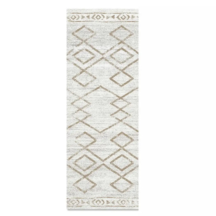 Distressed Diamond Rug - Jinchan Home