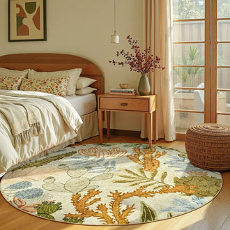 
                    
                      Boho Cactus Garden Rug - Jinchan Home
                    
                  