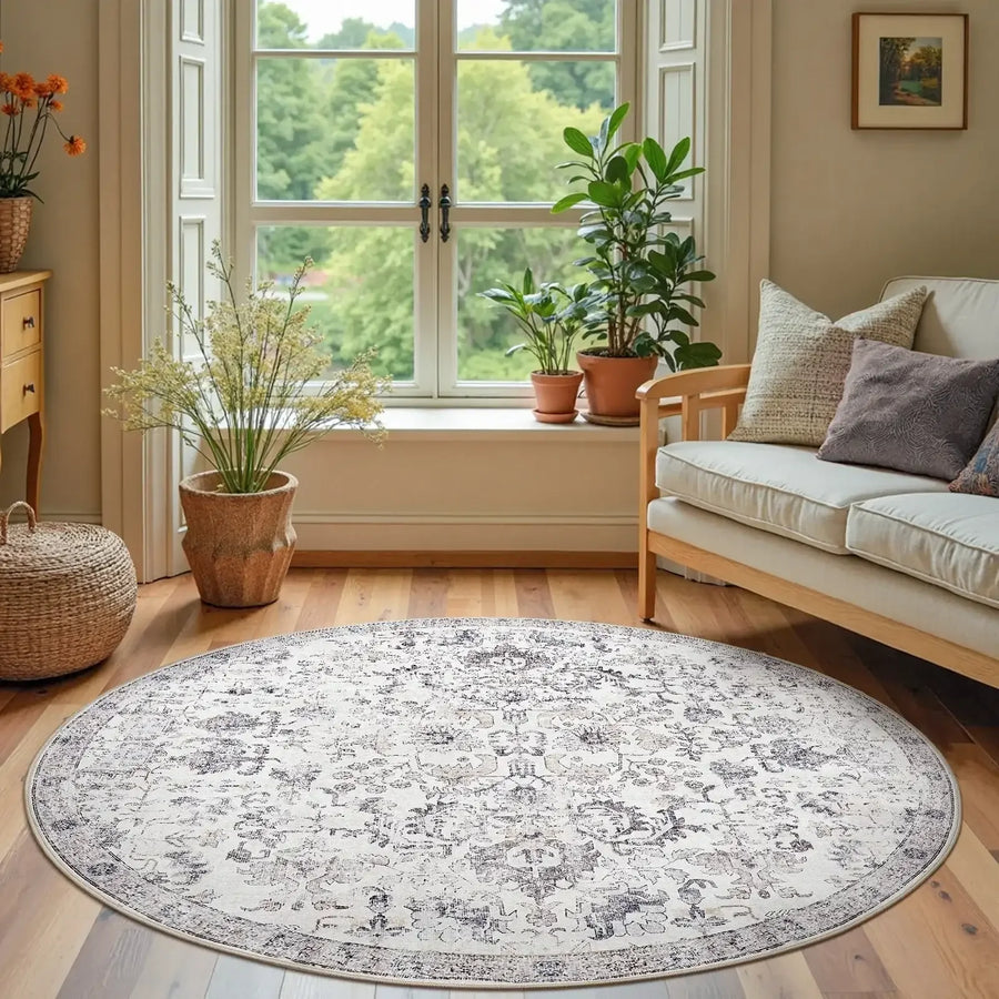 Vintage Floral Bug Rug - Jinchan Home