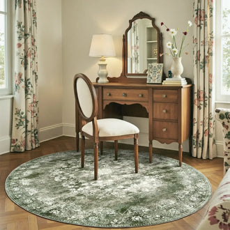 
                    
                      Faded Persian Medallion Area Rug - Jinchan Home
                    
                  