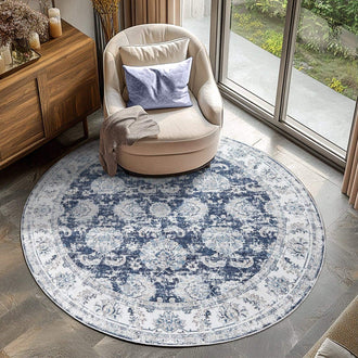 
                    
                      Vintage Medallion Floral Rug - Jinchan Home
                    
                  