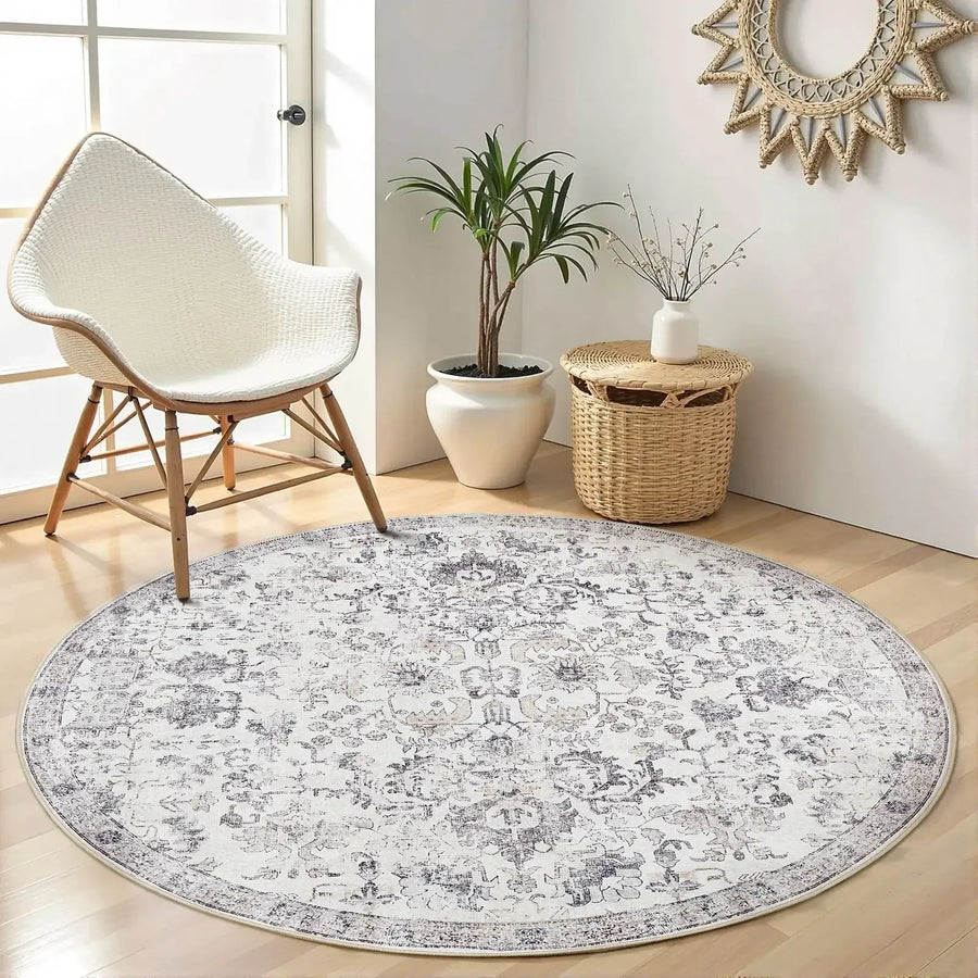 Vintage Floral Bug Rug - Jinchan Home