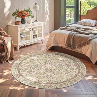 
                    
                      Vintage Foliage Floral Area Rug - Jinchan Home
                    
                  