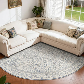 
                    
                      Vintage Foliage Floral Area Rug - Jinchan Home
                    
                  