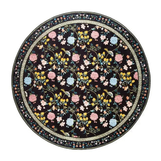 
                    
                      Lemon and Hydrangea Botanical Bird Area Rug - Jinchan Home
                    
                  