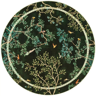 
                    
                      Branches & Birds Botanical Print Area Rug - Jinchan Home
                    
                  