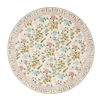 
                    
                      Lemon and Hydrangea Botanical Bird Area Rug - Jinchan Home
                    
                  