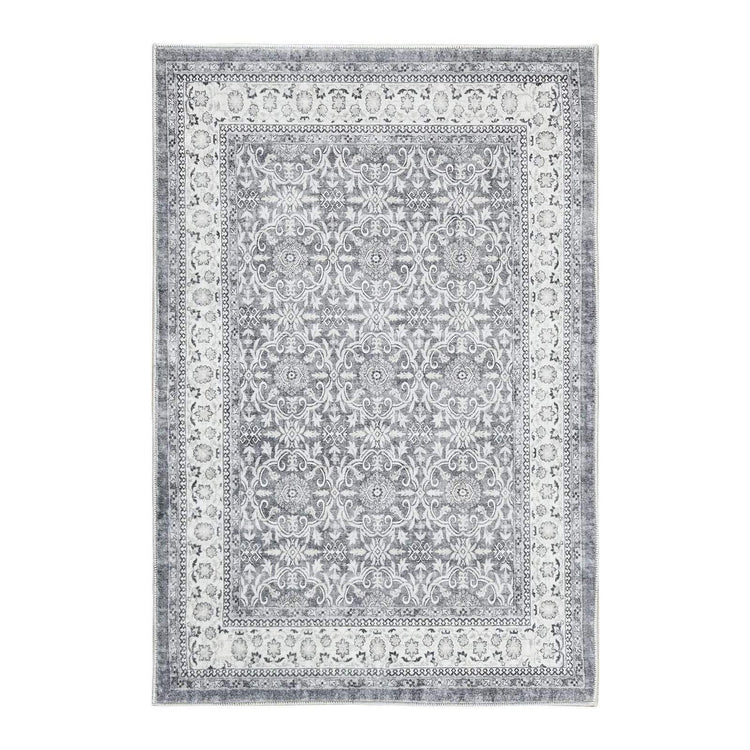 All Over Floral Pattern Vintage Persian Medallion Rug - Jinchan Home