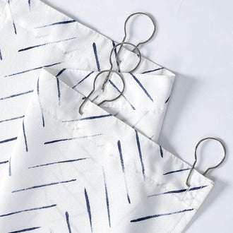 Herringbone Printed Shower Curtain - Jinchan Home