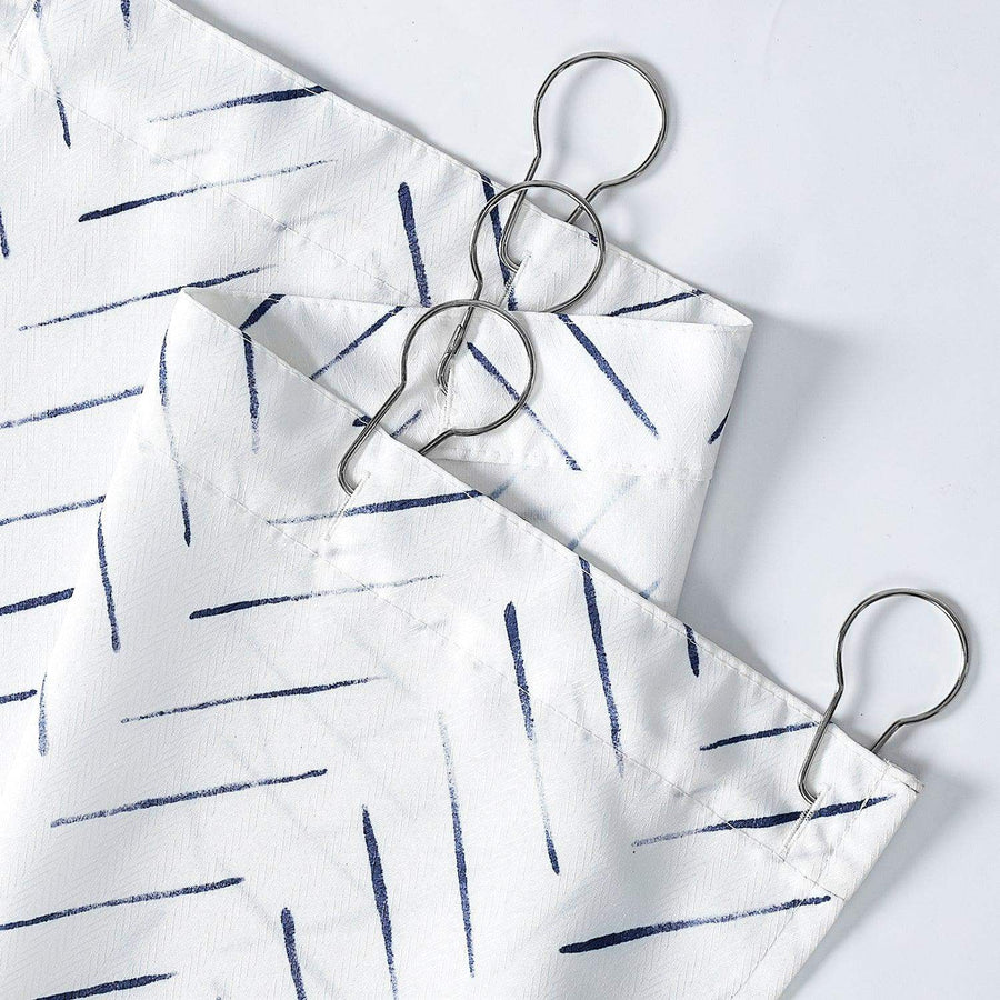 Herringbone Printed Shower Curtain - Jinchan Home