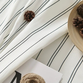 
                    
                      Chevron Vertical Stripe Kitchen Curtain - Jinchan Home
                    
                  
