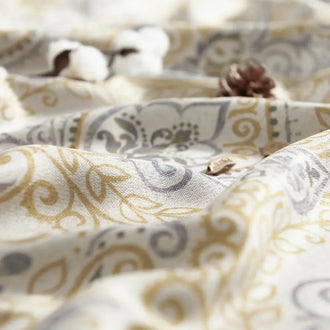 
                    
                      Paisley Pattern Faux Linen Curtains - Jinchan Home
                    
                  