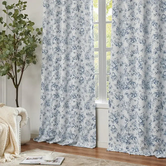 
                    
                      Vintage Bird & Botanical Sketch Curtains - Jinchan Home
                    
                  