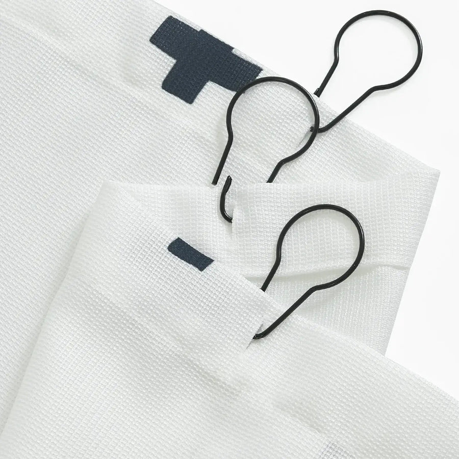 Minimalist Cross Pattern Shower Curtain - Jinchan Home