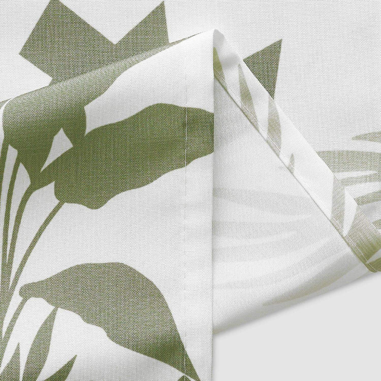 Tropical Elephant & Palm Shower Curtain - Jinchan Home