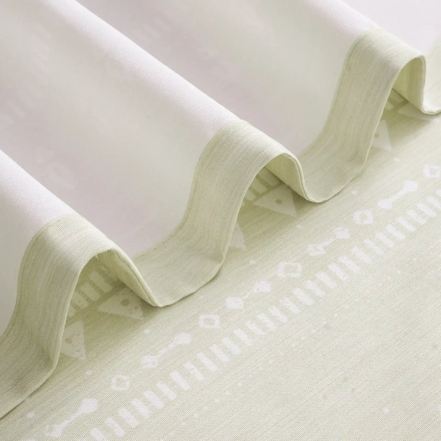 Tribal Geometric Striped Shower Curtain - Jinchan Home