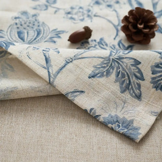 
                    
                      Vintage Botanical Floral Print Double-Layer Valance - Jinchan Home
                    
                  