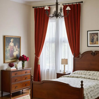 
                    
                      Velvet Curtain (1 Panel) - Jinchan Home
                    
                  