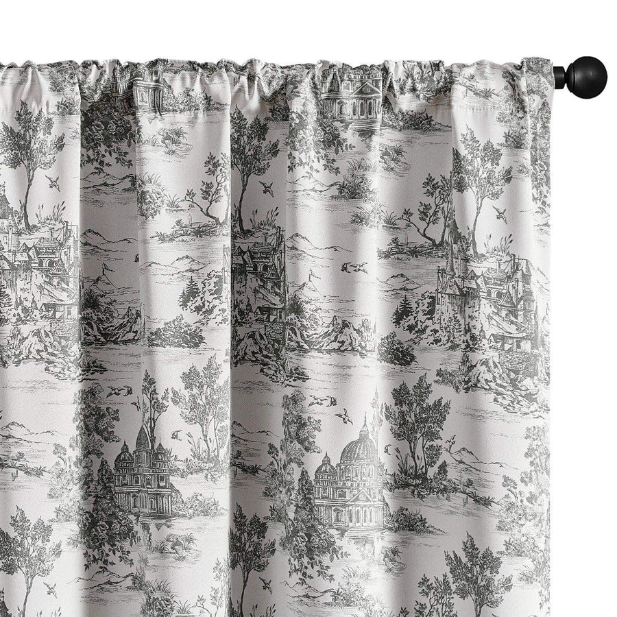 Parisian Garden Curtains - Jinchan Home
